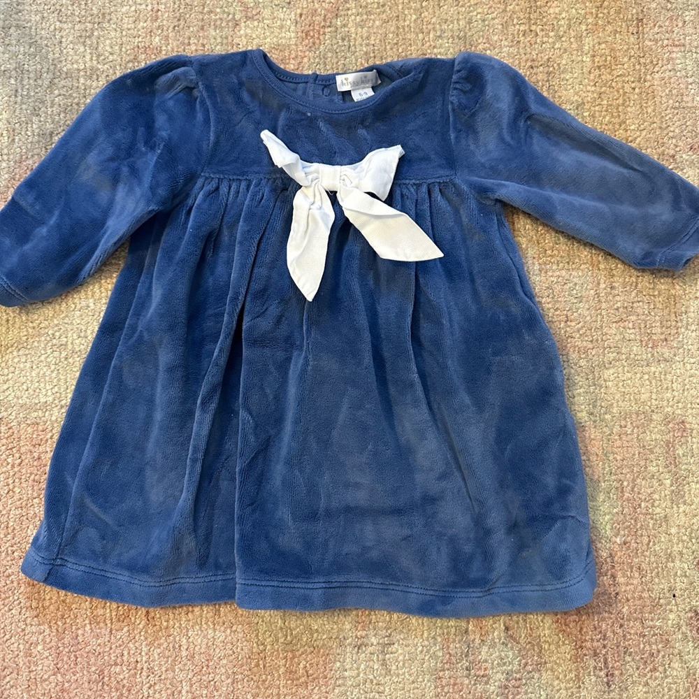 Dress with White Bow Kissy Kissy